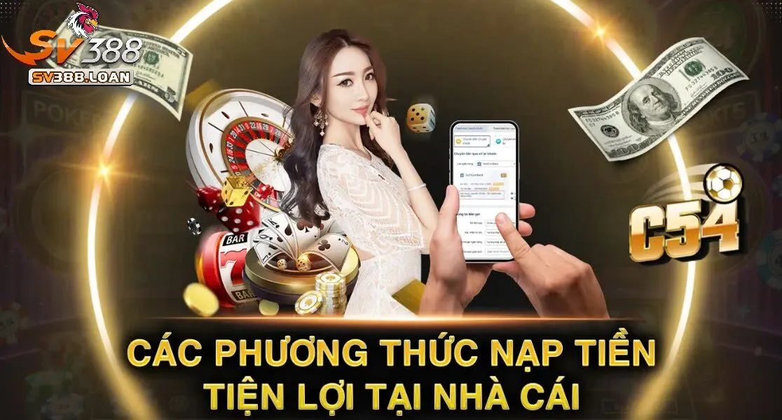 TRANG CHỦ 29 Hướng dẫn nạp tiền vào tài khoản Sv388